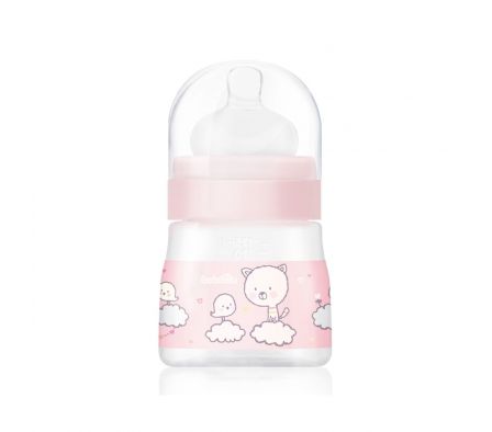 Babelito biberon boca ancha n°1 rosa 6314