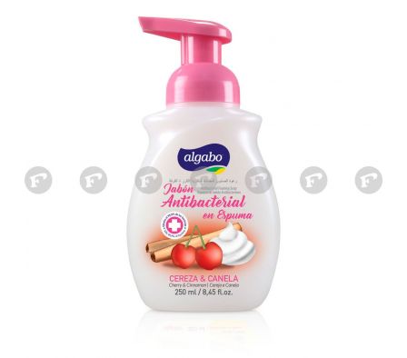Algabo jabon liquido antibacl cereza-canela espuma 250 ml