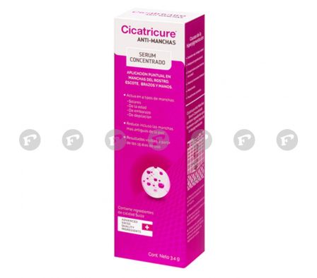 Cicatricure serum concentrado  anti manchas30 ml