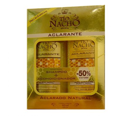 Tio nacho aclarante (shampo+acondicinador) 415 ml