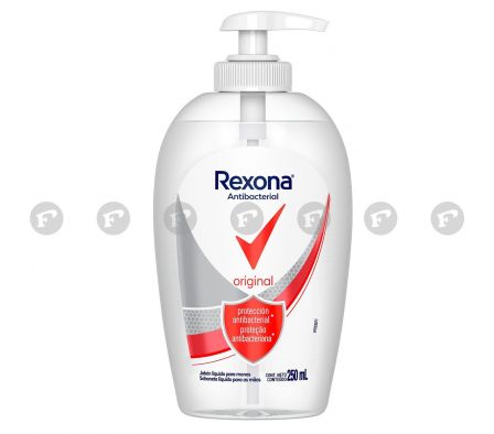 Rexona jabon liquido antibacterial orig x 250 ml