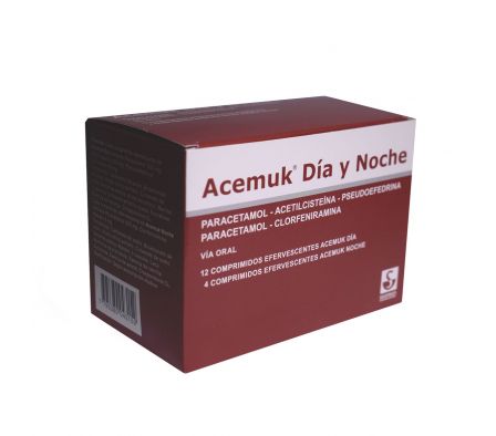 ACEMUK DIA Y NOCHE CJ X 16 COMP. EFERV.