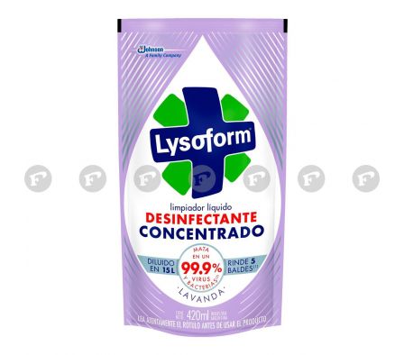 LYSOFORM LIMP. LIQ. LAVANDA FR. X 420 CC