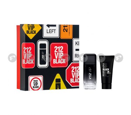 Carolina 212 vip black( edp100 ml+shower gel de 100 ml)