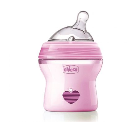 Chicco biberon natural feeling 0m+ rosa 80811-11 x 150 ml