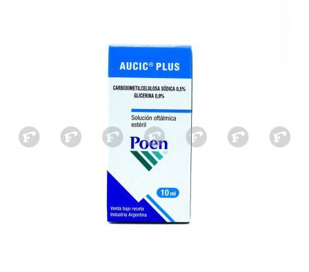 AUCIC PLUS SOL. OFTALM. FR. X 10 ML.