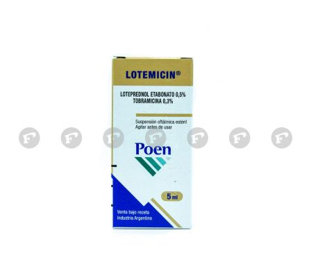 LOTEMICIN SOL. OFTALM. FR. X 5 ML.