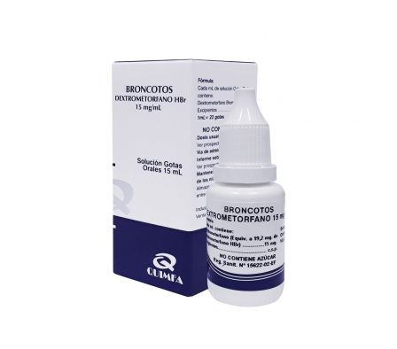 BRONCOTOS SOL. GOTAS ORALES FR. X 15 ML.