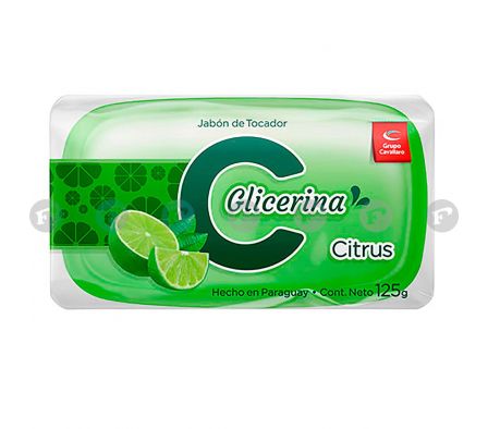 Cavallaro jabon de glicerina citrus 125 gr