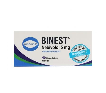 BINEST 5 MG. CJ X 40 COMP.