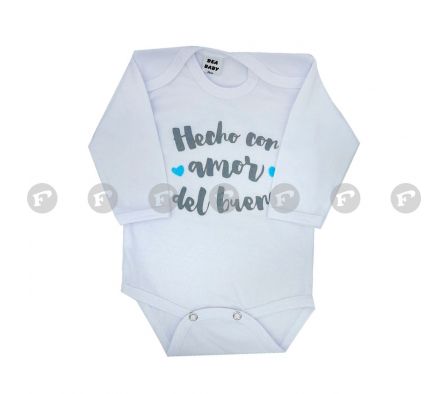 Bea baby body m/l diseño nene 14442
