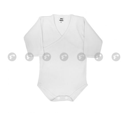 Bea baby body cruzado ml blanco 14939