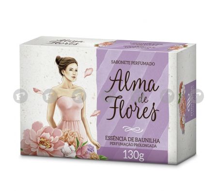 Alma de flores jabon vainilla 130 gramos