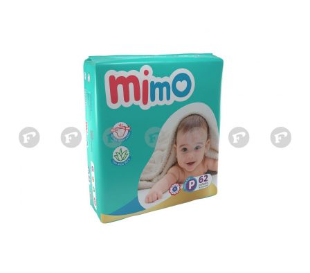 Mimo pañal pequeño mega pack x 62 unidades