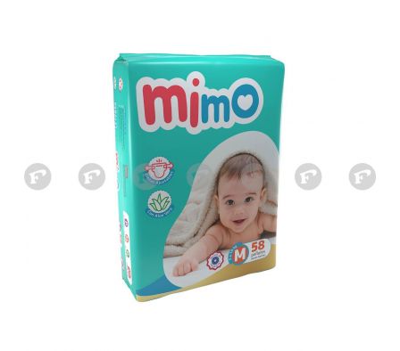 Mimo pañal mediano mega pack x 58 unidades