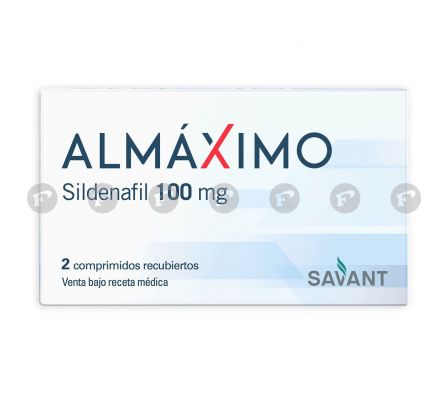 ALMAXIMO 100 MG. CJ X 2 COMP. REC.