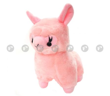 Peluche llama colorida 22cm k19995 ./.