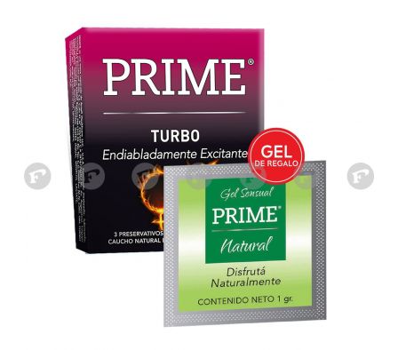 PRIME TURBO (CJ X 3 UD.+ GEL LUBR.X 1 GR.) UNID.
