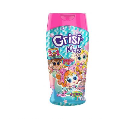 Grisi shampo happy rosa 3 en 1de 300 ml