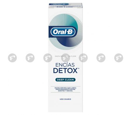 Oral - B pasta detox encia sensibles con flour 103 gr.