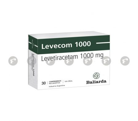 LEVECOM 1000 MG. CJ X 30 COMP.