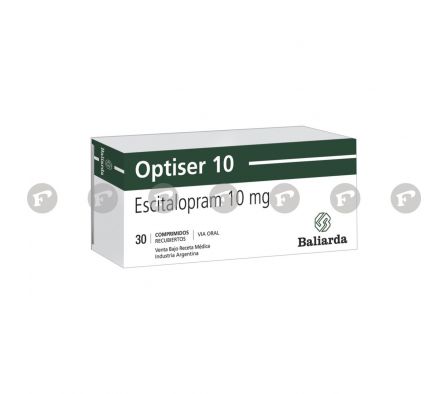 OPTISER 10 MG. CJ X 30 COMP.