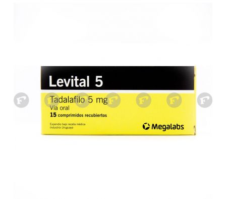 LEVITAL 5 MG CJ X 15 COMP. REC