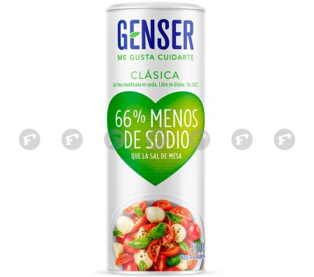 Genser sal modif. regular 66% 300 gramos