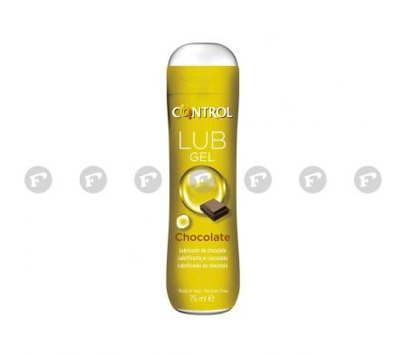 CONTROL GEL LUBRICANTE CHOCOLATE POMO X 75 ML.