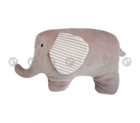 Peluche almohada elefant 39x30cm k21371