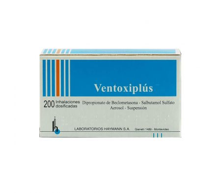VENTOXIPLUS AEROSOL X 200 DOSIS CJ