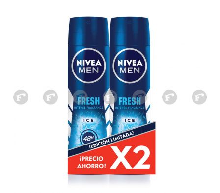 Nivea deo men freh ice x2 50% menos en el 2do *-