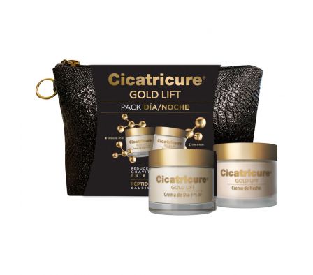 Cicatricure gold crema dia+noche+neceser+20%off