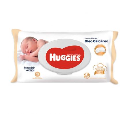 Huggies toalla humedas oleo calcareo x 48 unid