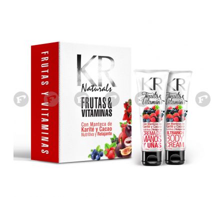 K RABOLINI  FRUTAS & VIT ROJO (CREMA MANO+CUERPO)
