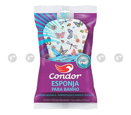Condor esponja para baño ref. 8302 paq.1 unid.
