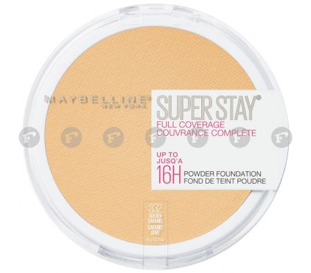 Maybelline polvo compacto superstay 16h golden caram nº 332