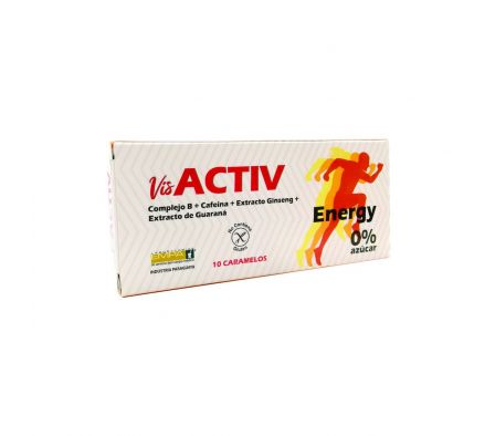VIS ACTIV ENERGY CJ X 10 CARAMELOS