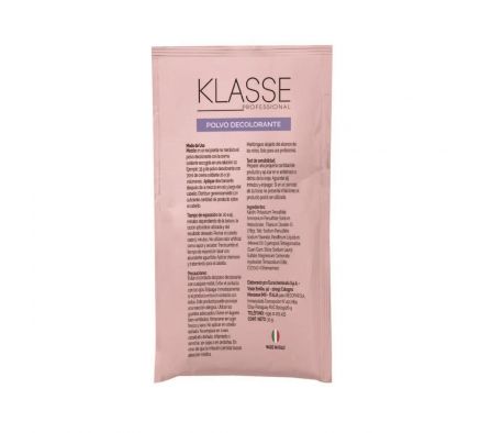 Klasse Professional Polvo Decolorante - Sobre de 30 g