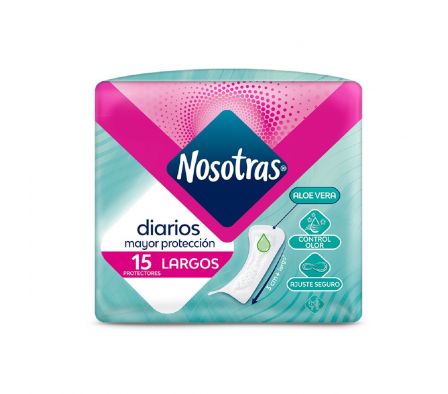 NOSOTRAS PD LARGOS PAQ. 15 UNID.