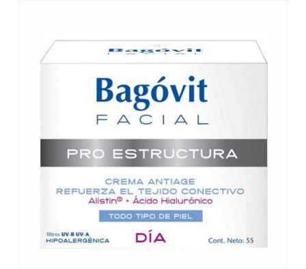 BAGOVIT FACIAL PRO ESTRUCT. DIA CR. ANTIAGE POTE X 55 GR.