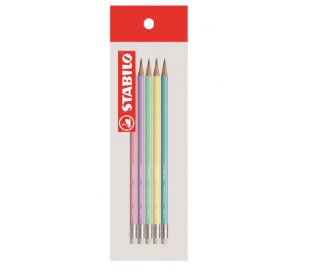 STABILO LAPIZ SWANO PASTEL X 5 UNIDADES