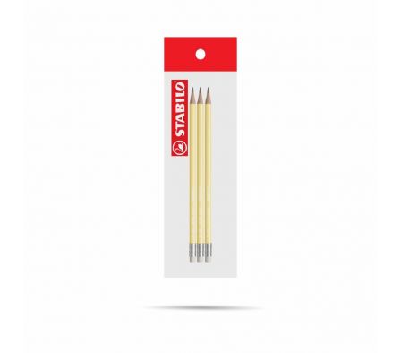 STABILO LAPIZ SWANO PASTEL AMARILLO x 3 UNIDADES