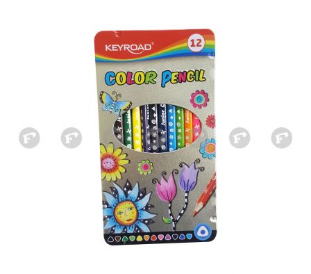 KEYROAD COLOR PENCIL COLORES X12 UNIDADES