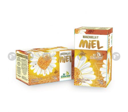 TE GUARANI MANZANILLA Y MIEL SOBRES X 1***25 CJ