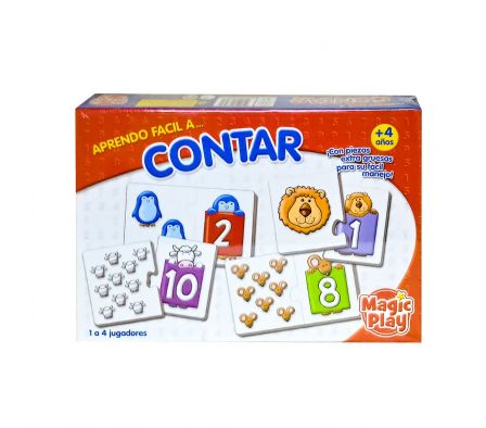 Jgo de mesa magic play aprendo facil a contar