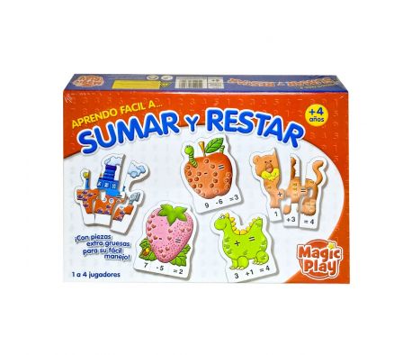 Jgo de mesa magic play aprendo facil sumar y restar