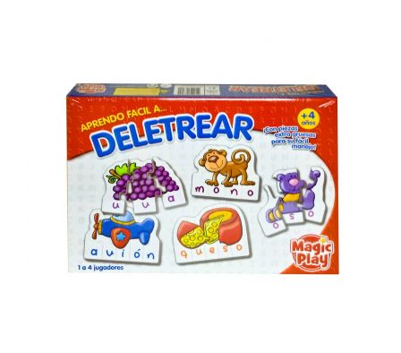 Jgo de mesa magic play aprendo facil deletrear