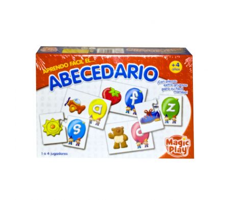 Jgo de mesa magic play aprendo facil abecedario