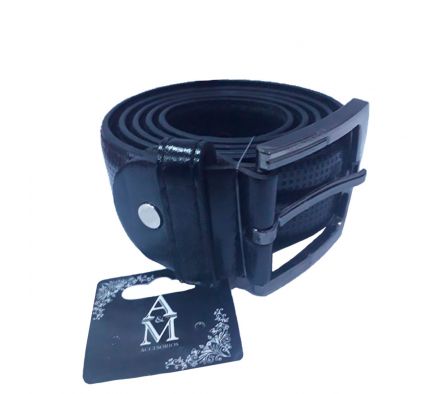 Cinto negro aym 90076